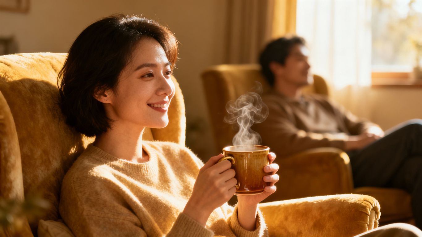 Introvert networking with calm connections.