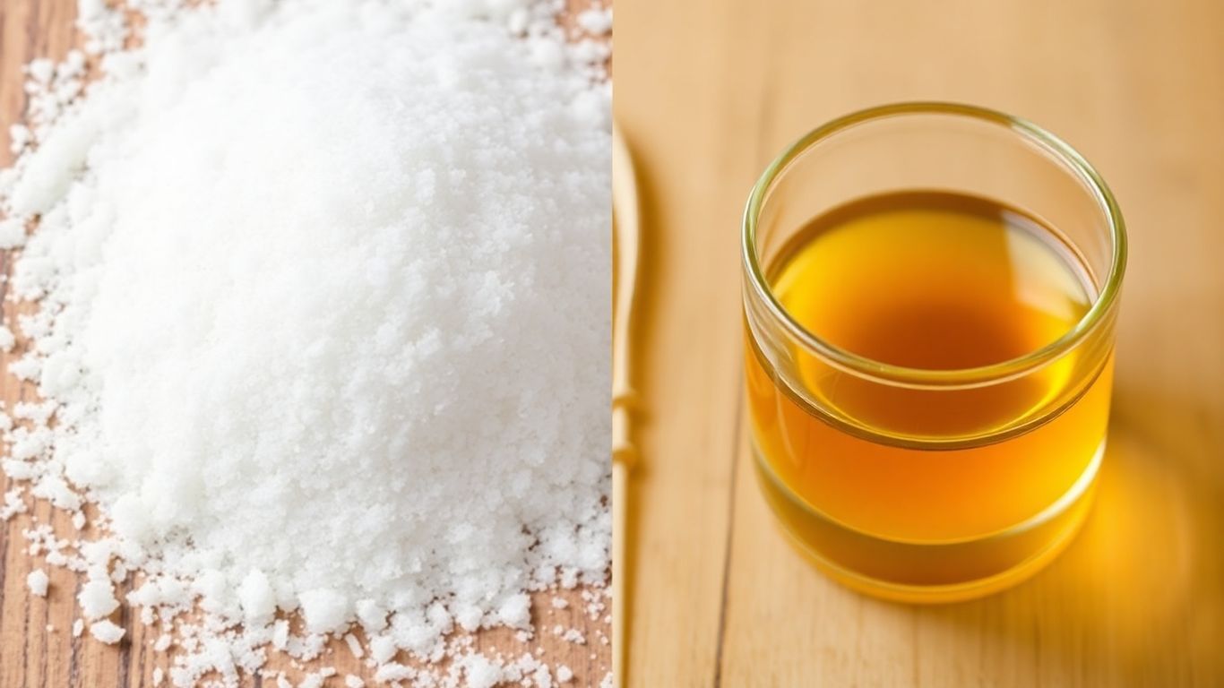 Invert sugar versus high fructose corn syrup comparison.