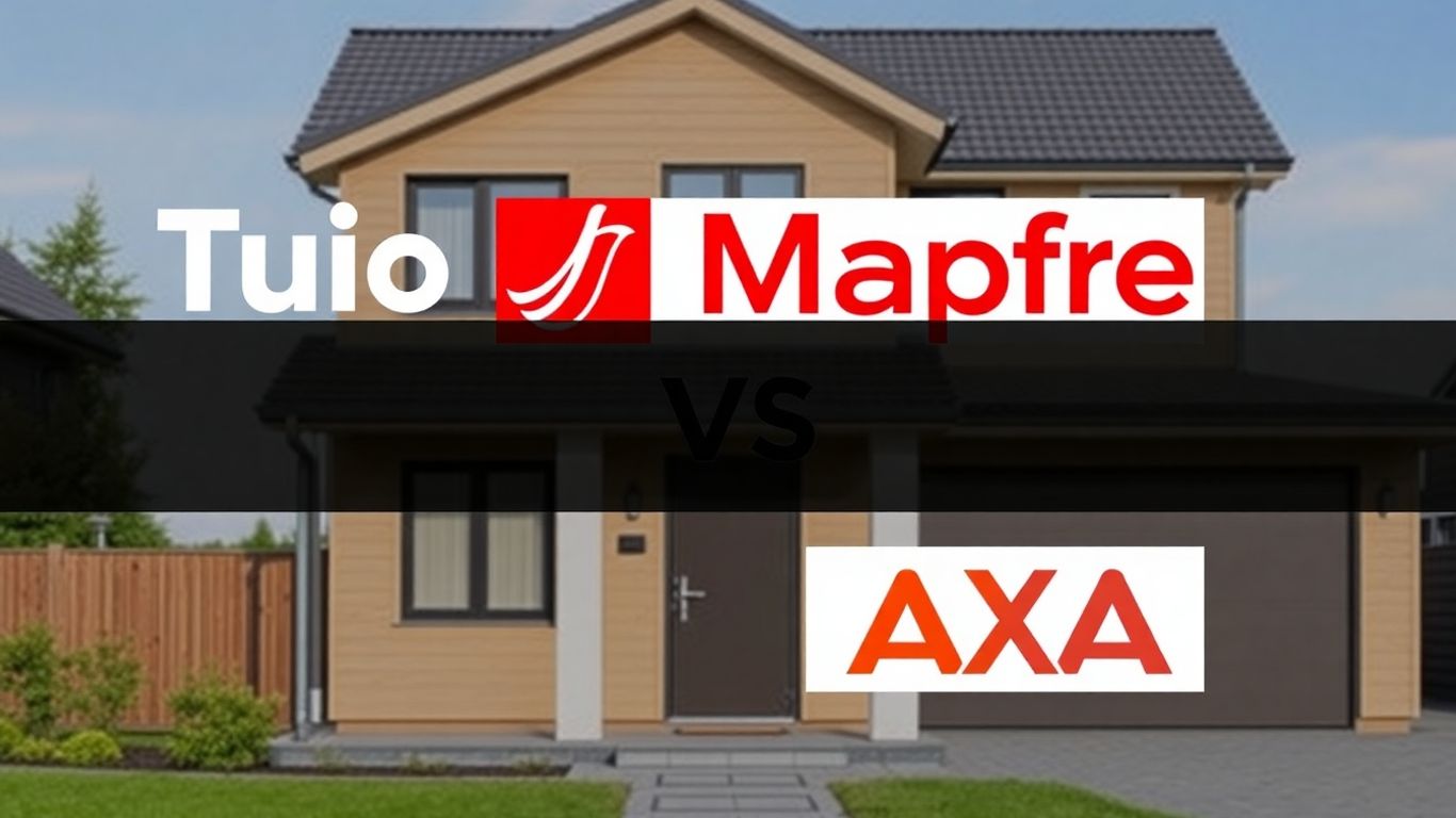 Tuio vs Mapfre vs AXA: Mejor seguro de hogar 2025