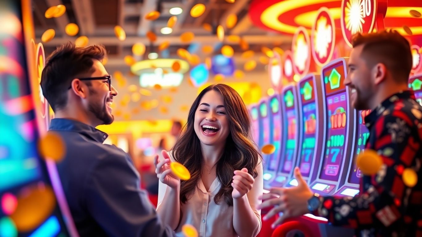 ภาพคนเล่นเกมพนันออนไลน์บนมือถือ