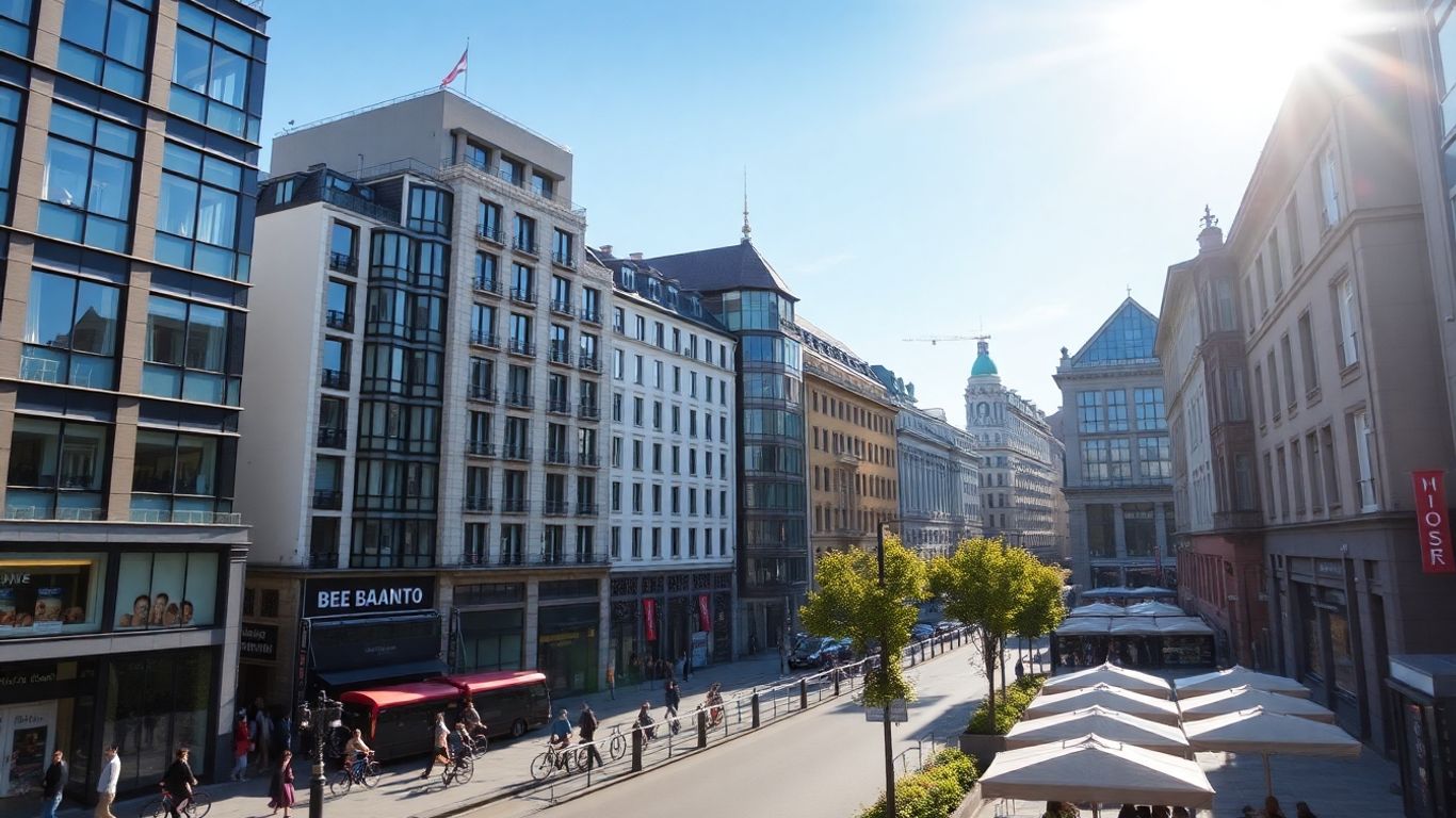 Hotels in Düsseldorf Stadtmitte mit Shopping und Kultur