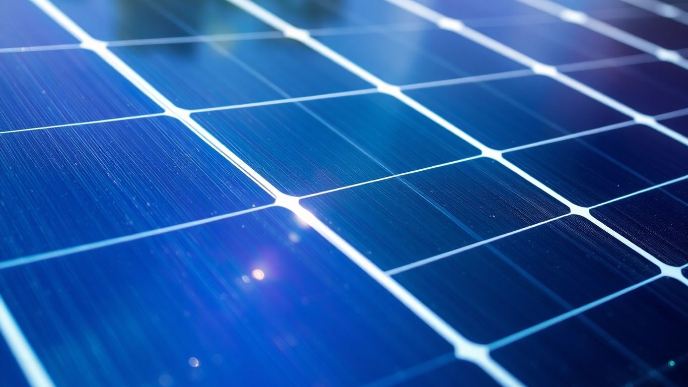 Panneau solaire aux couleurs changeantes grâce à la nanotechnologie.