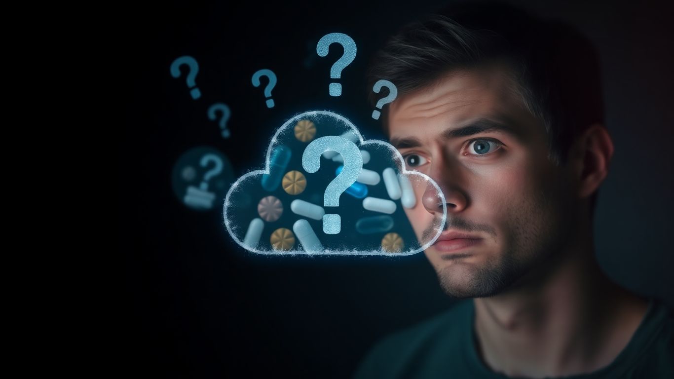 Person questioning online health information