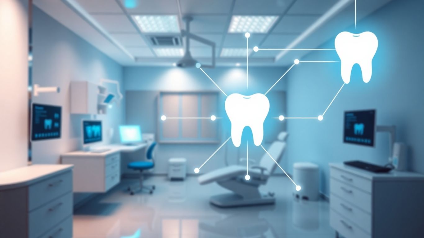 Dental office IT support infographic