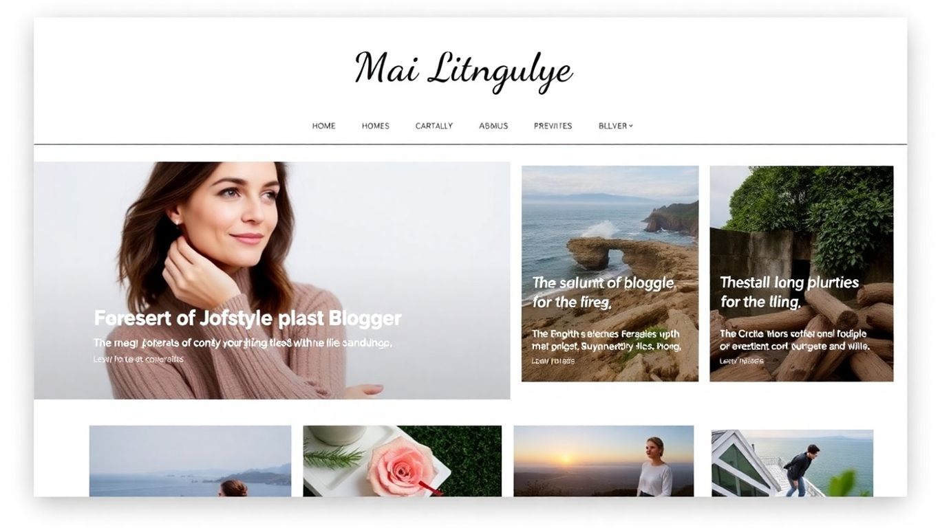Mai Lifestyle Pro WordPress theme homepage screenshot