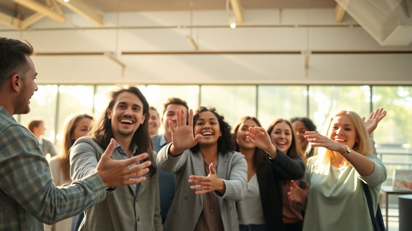 Create community around your brand. People connecting and sharing in a vibrant community space.