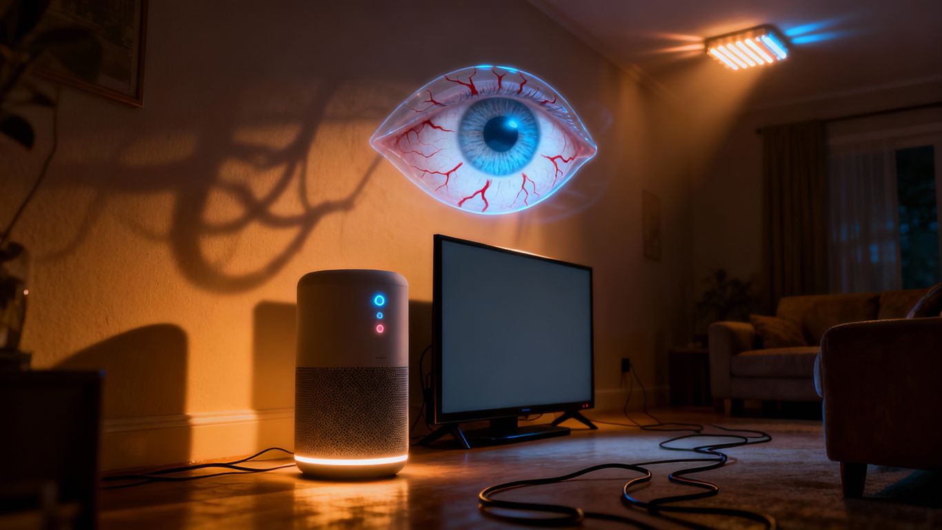 Smart home devices with a watchful eye.