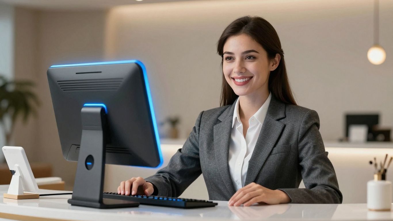 Voice AI versus virtual receptionist for medspas.