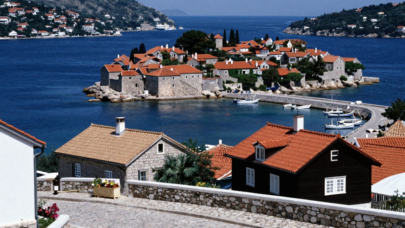 Widok na starożytne miasto Sozopol nad Morzem Czarnym.