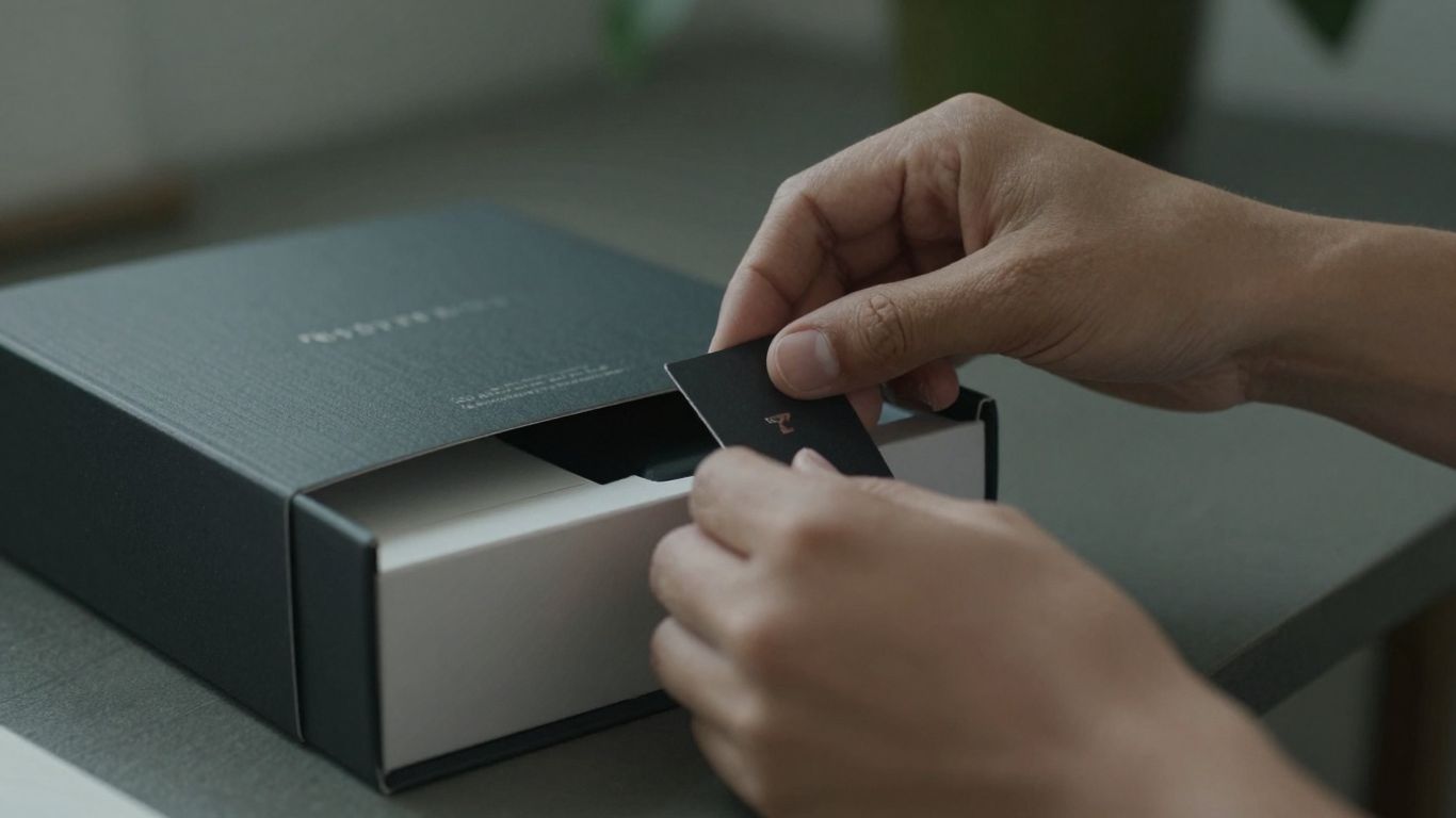 Hands opening a product box, revealing contents.