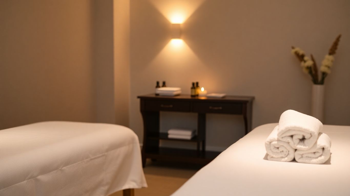 Une personne recevant un massage relaxant dans un spa.