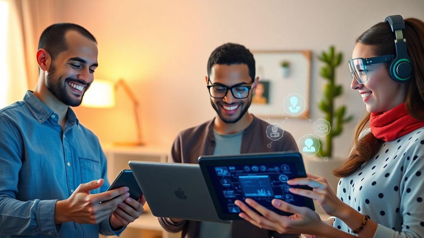 ผู้คนใช้ชีวิตประจำวันกับเทคโนโลยี AI