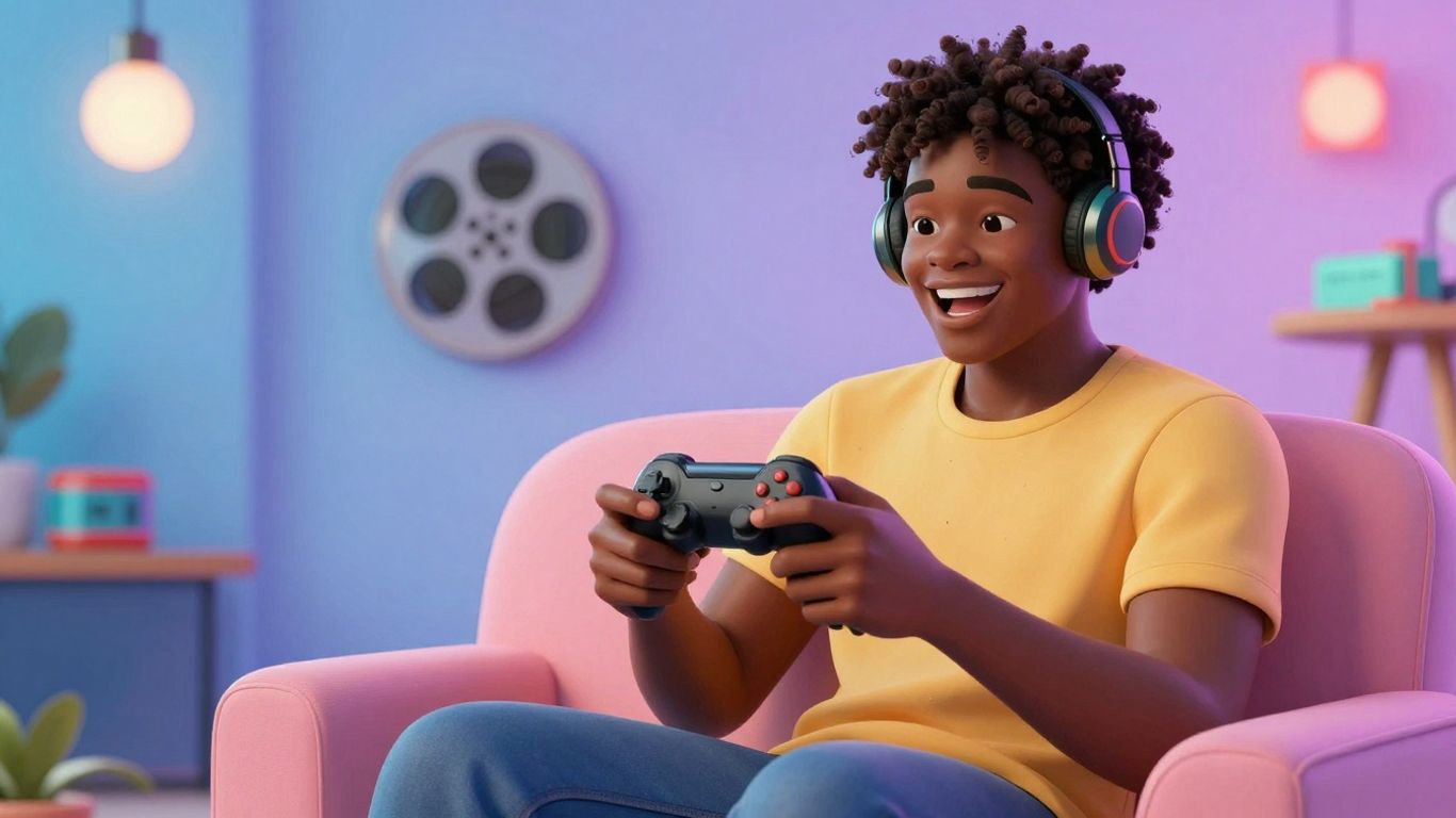 Person enjoying diverse forms of entertainment.