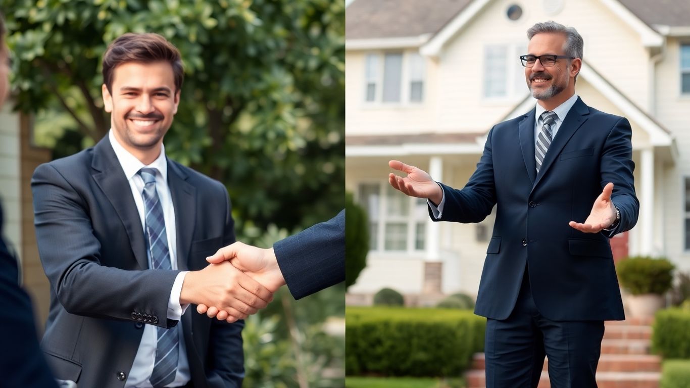 Broker and Realtor in professional real estate settings.