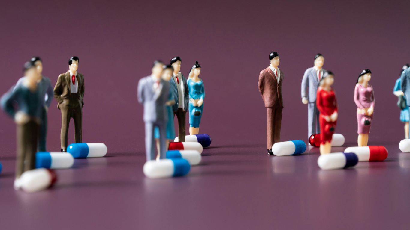 a group of people on a stage