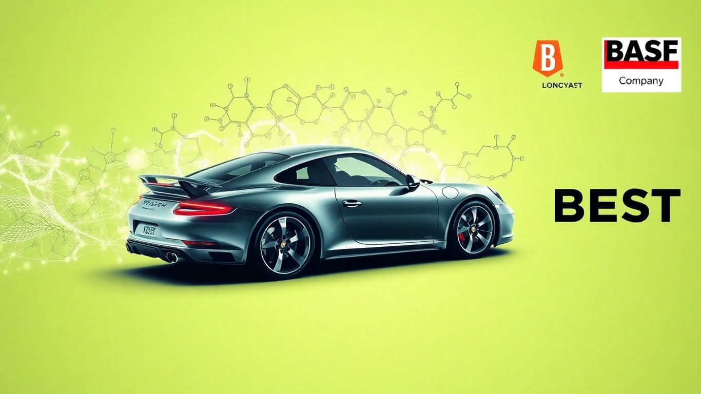 Porsche, BASF, BEST chemical recycling automotive plastics