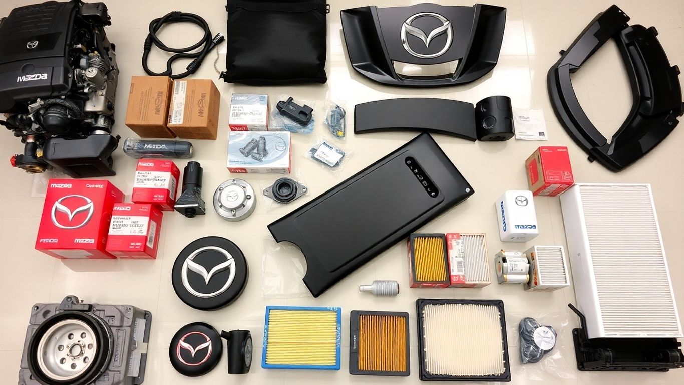Genuine Mazda spare parts
