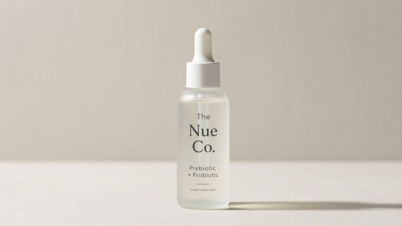 The Nue Co. Prebiotic + Probiotic bottle