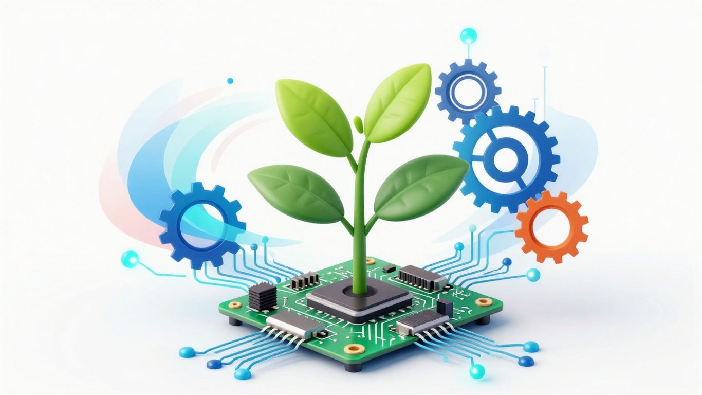 AI automation growth infographic for small businesses.