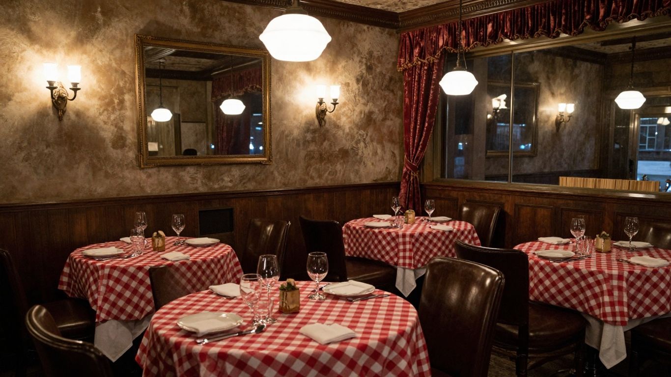 Rao's New York opulent dining room interior