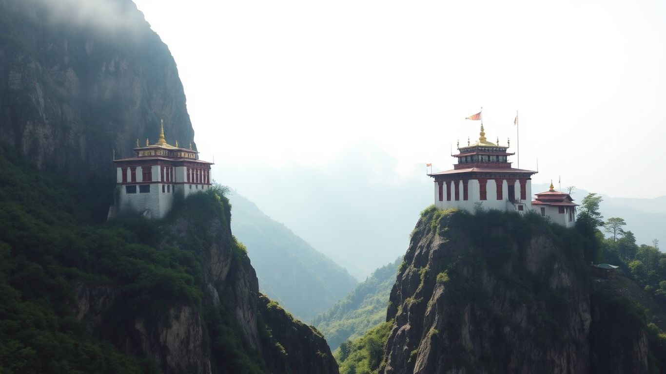 Tiger's Nest monastery in Bhutan, a stunning Himalayan landmark.