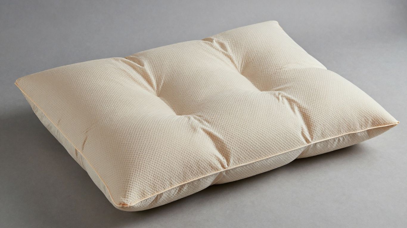 Cocoon Hyperlight Air-Core Pillow inflated and ready for use.