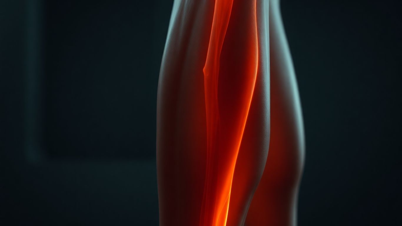 BPC-157 peptide promoting musculoskeletal recovery and tissue repair.