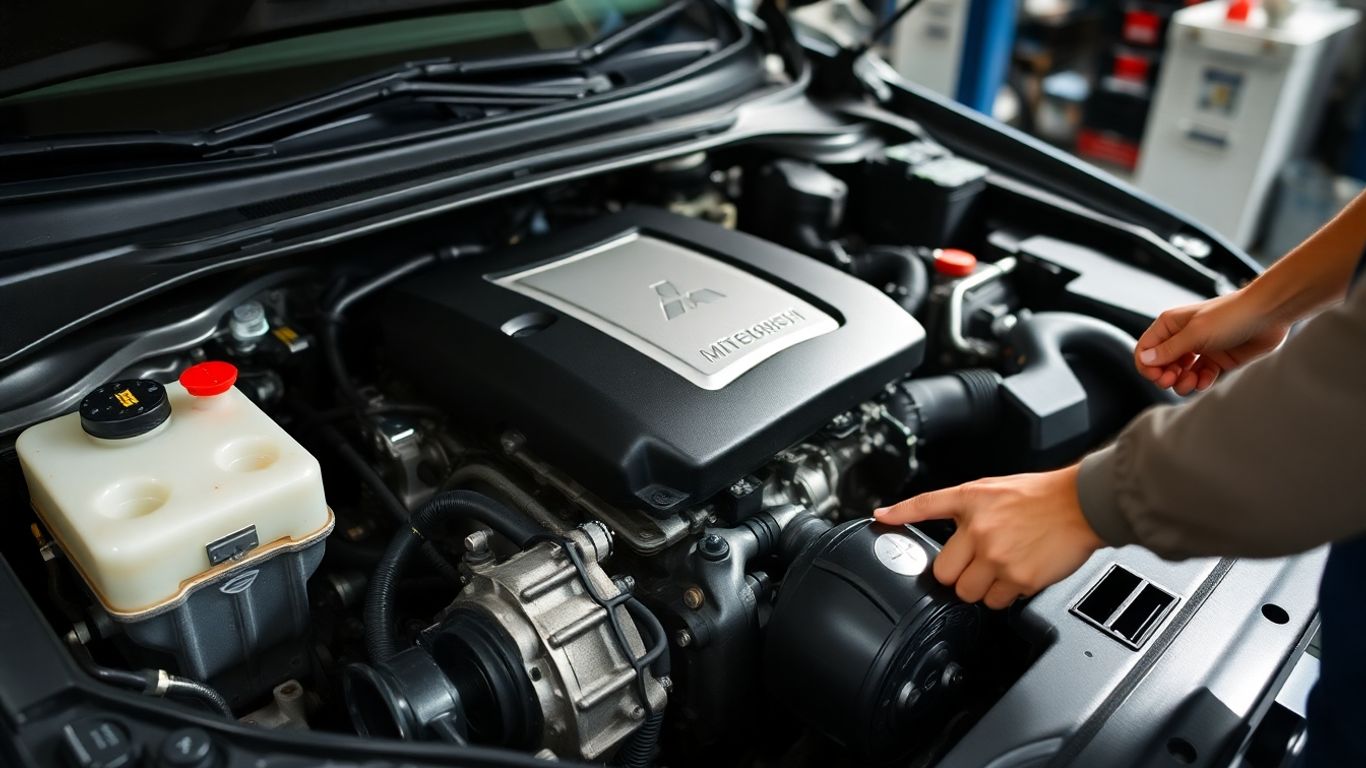 Mitsubishi Outlander engine and transmission service