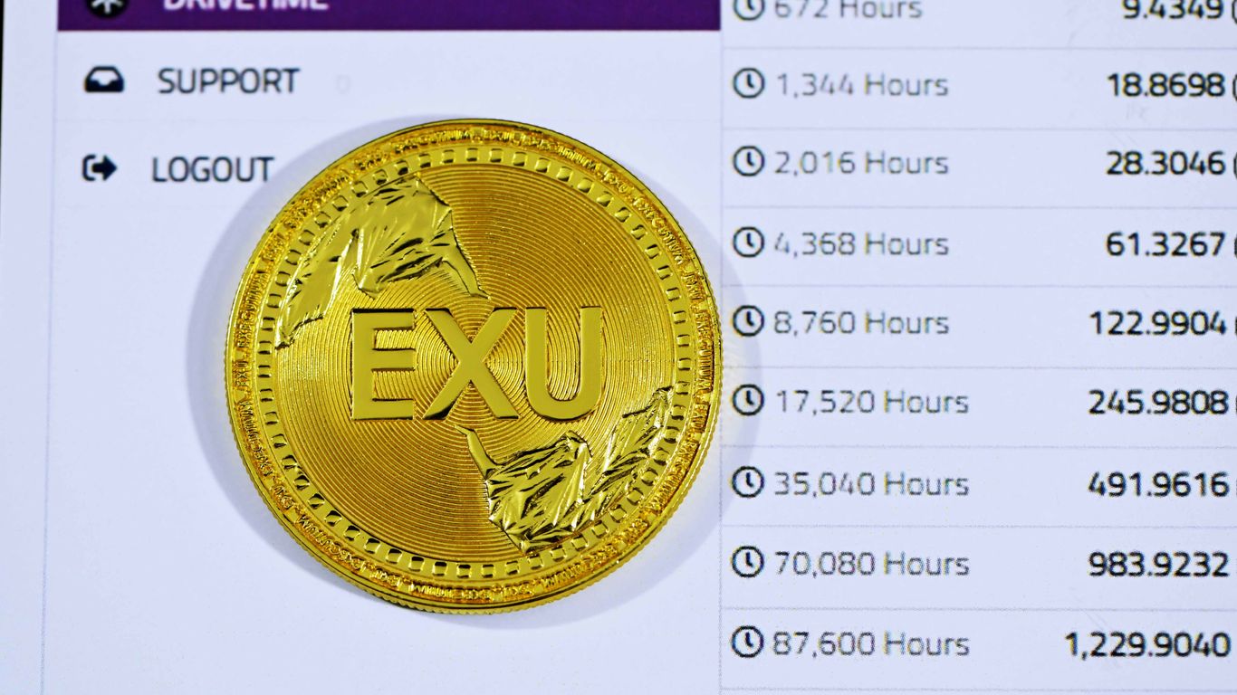 gold and silver round coin