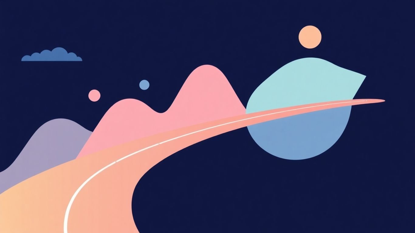 B2B SaaS SEO roadmap illustration