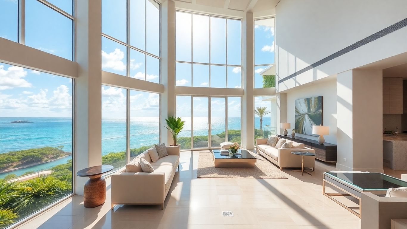 Luxury Fisher Island home with ocean view
