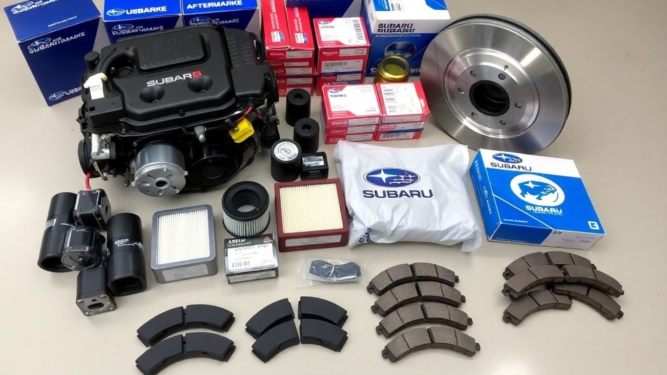 Subaru parts: genuine and aftermarket options for your vehicle.