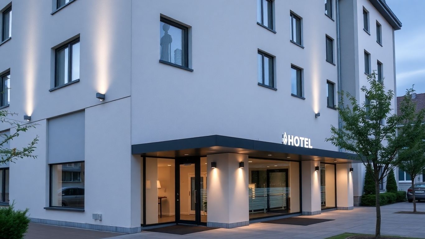 Hotel in Karlsruhe Rintheim mit Parkmöglichkeit