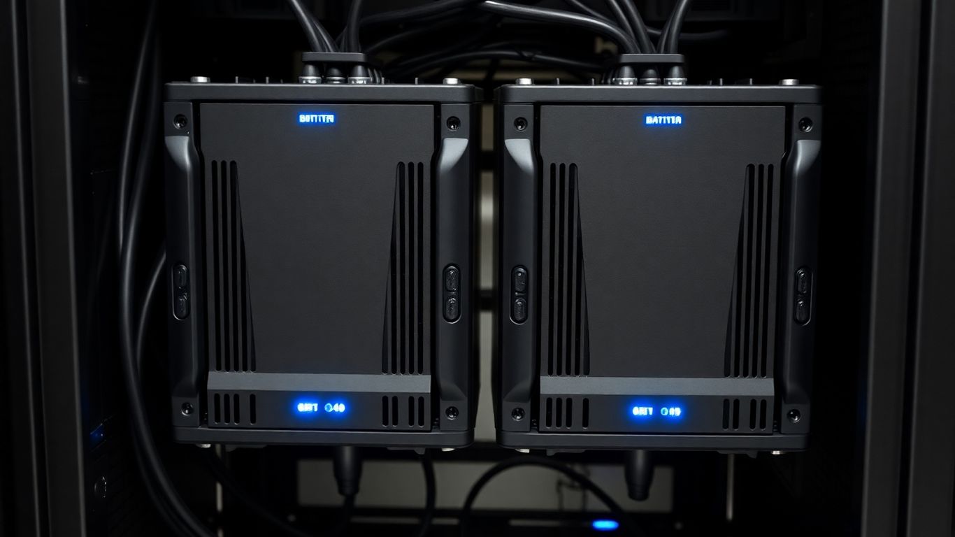 Redundante Stromversorgung im Server-Rack