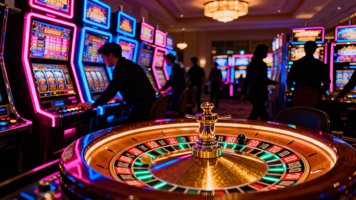 赌场楼层的五种元素