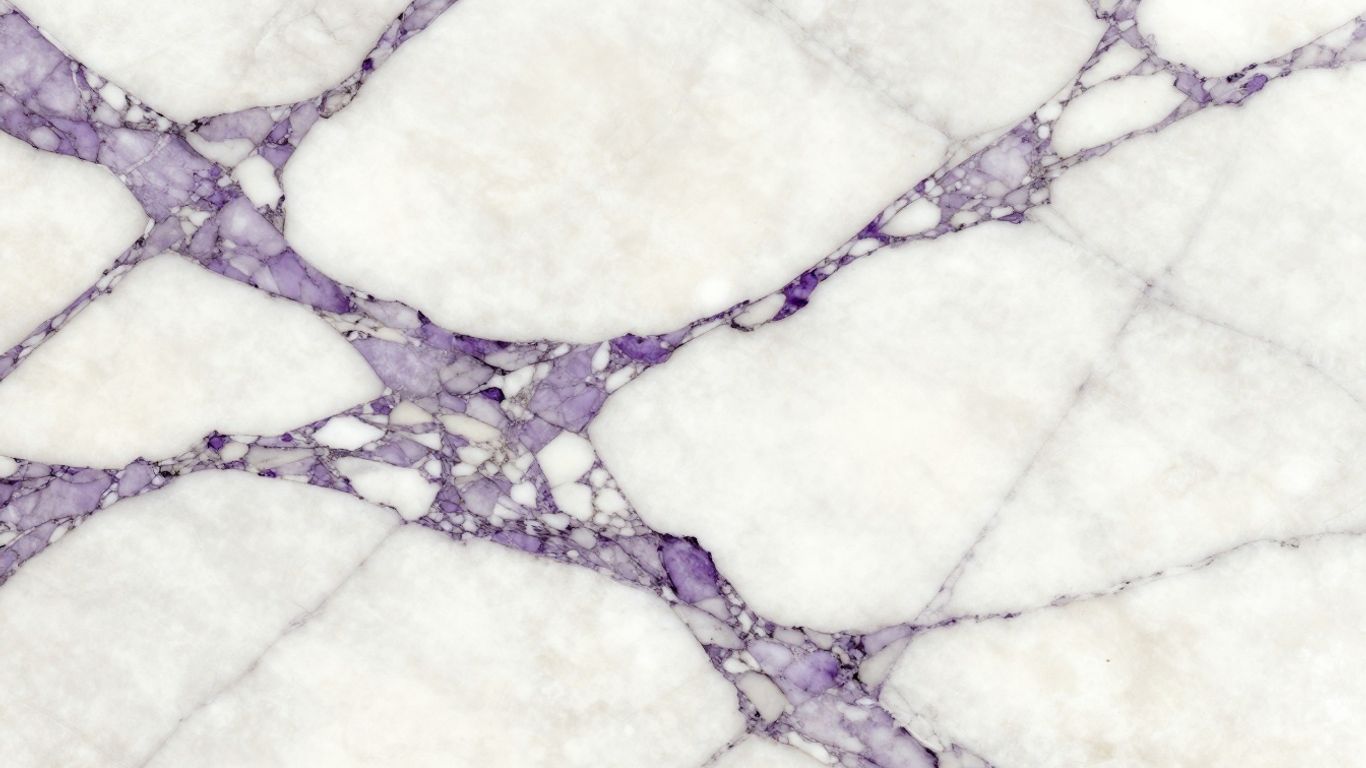 Calacatta Viola marble sketch with purple veins
