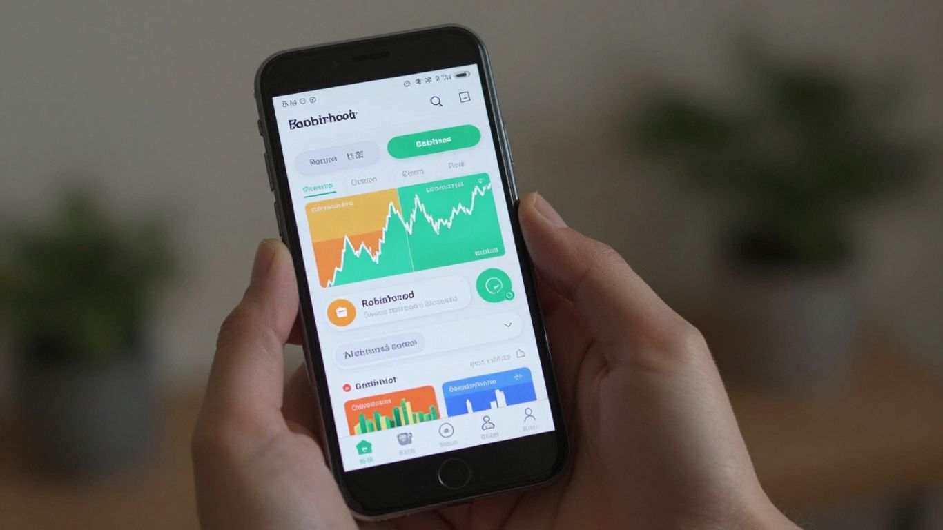 Robinhood app on an Android phone screen.
