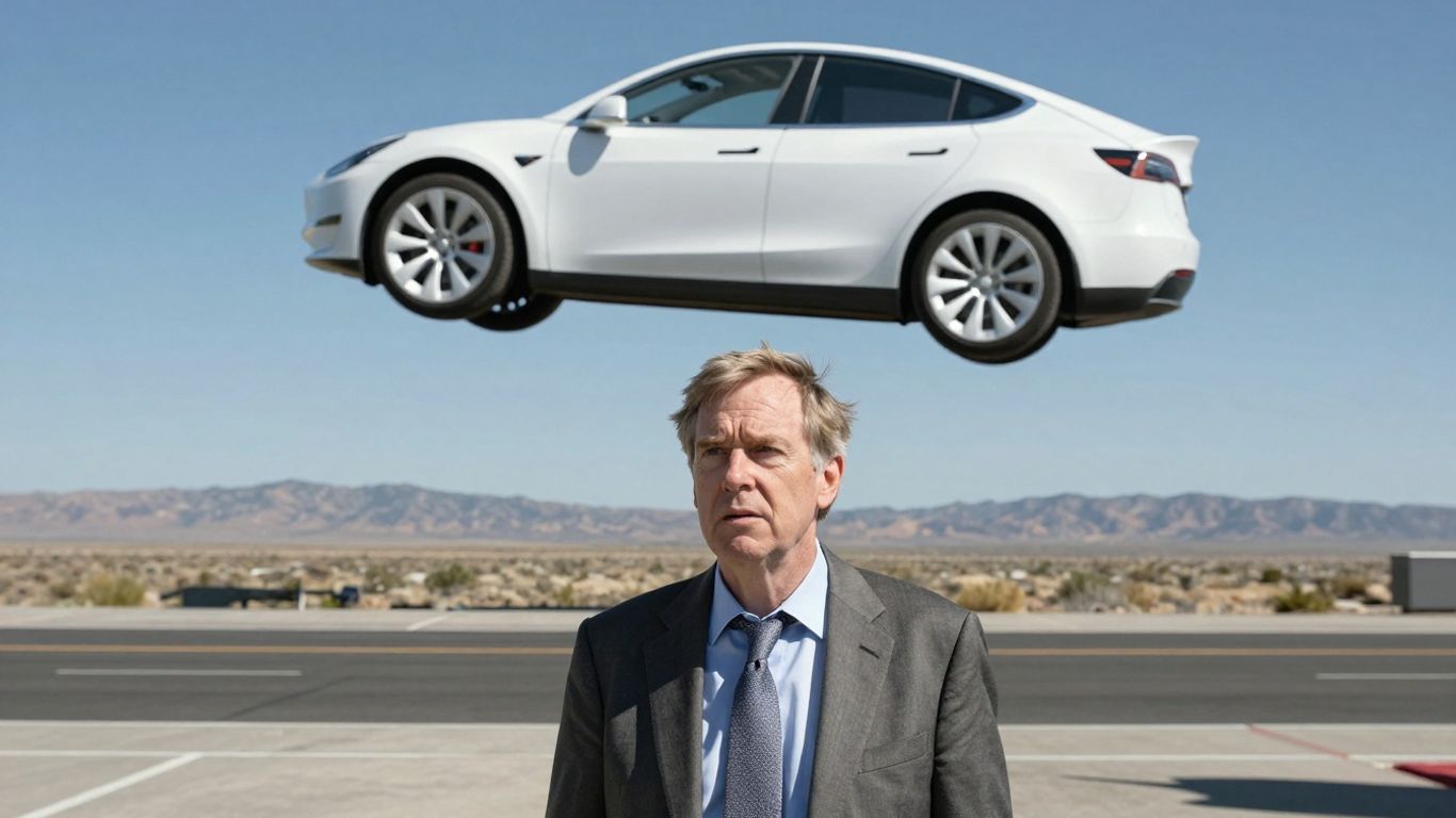 Michael Burry looks concerned about an overvalued Tesla.