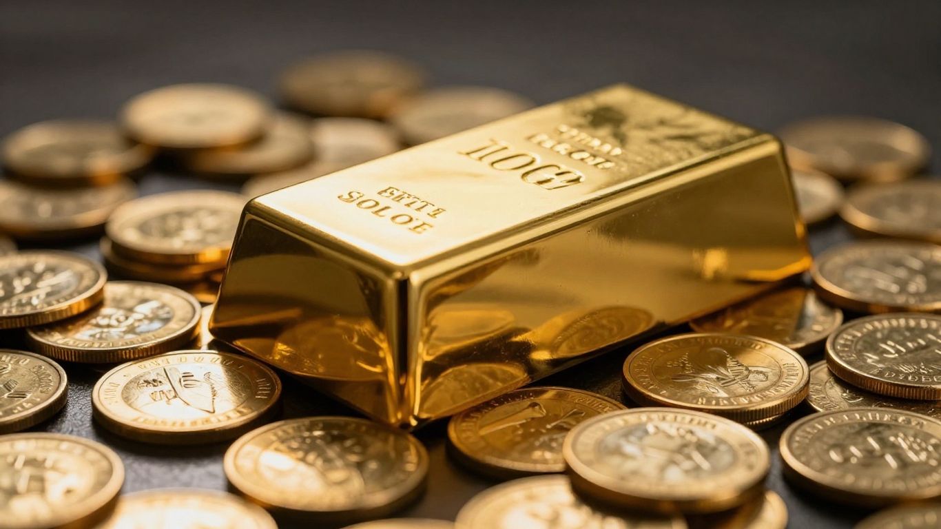 سبائك الذهب والعملات الذهبية