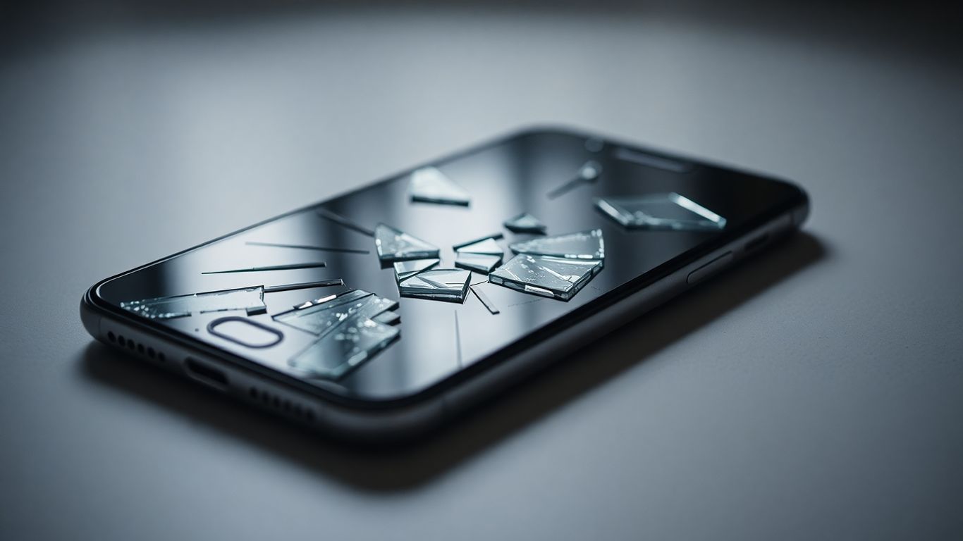 Broken product, symbolizing injury from a defective item.