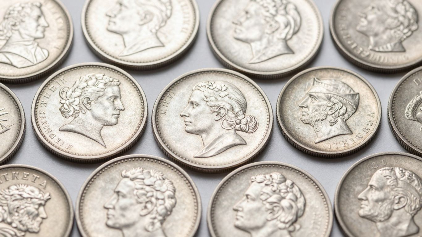 银币：法国硬币与外国硬币