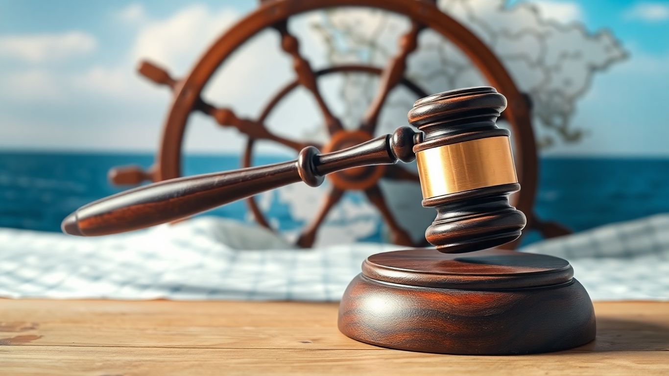 Ciocan de judecata pe nava