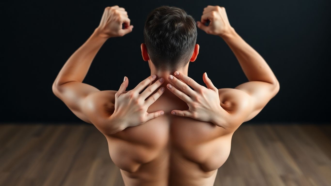 Person doing back bow pulls exercise