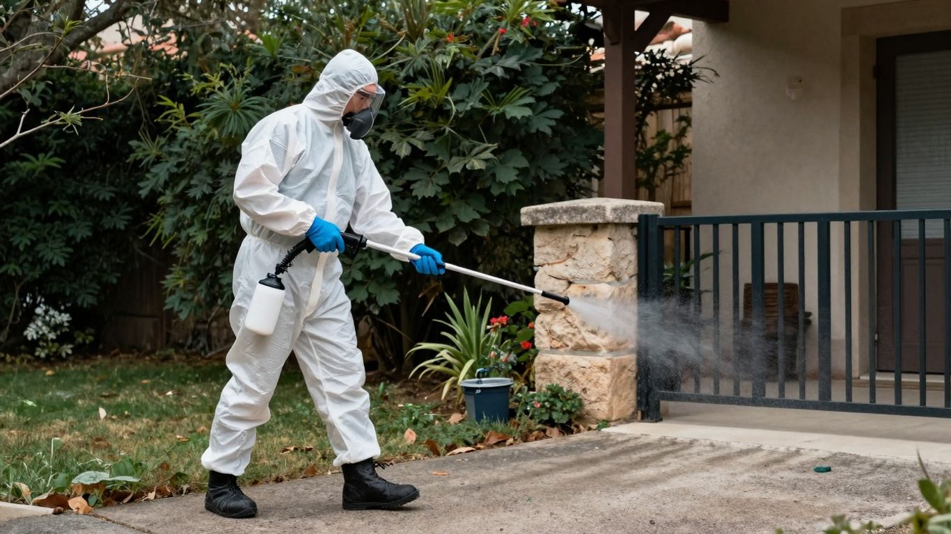 Désinsectisation d'urgence avant vente immobilière à Aix-en-Provence.