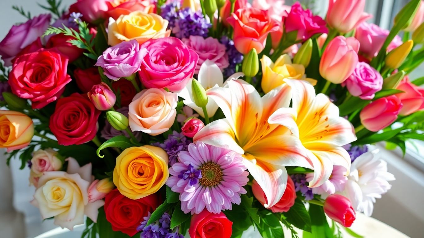 Beautiful floral arrangements from London's top flower shops.