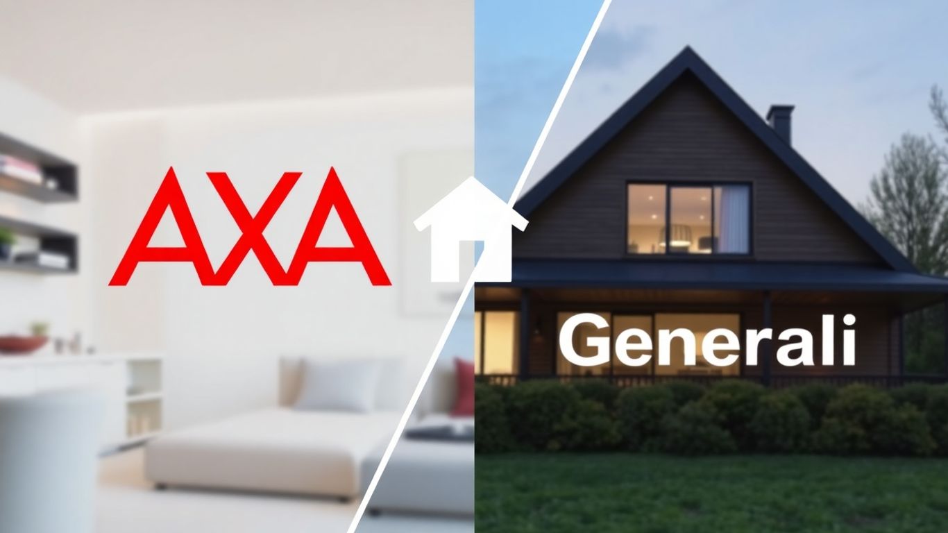 Comparación de seguros de hogar AXA y Generali.