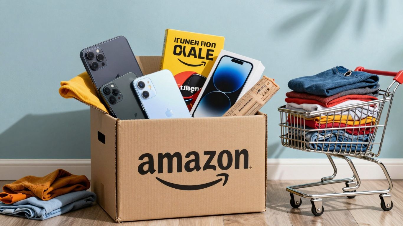 Amazon open box deals overflowing with products.