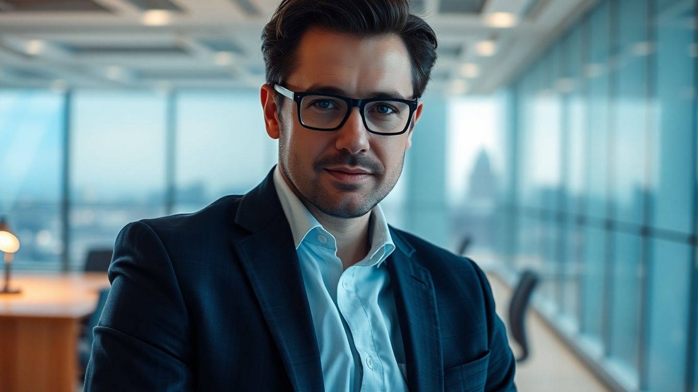 Chief Trust Officer in a modern office.