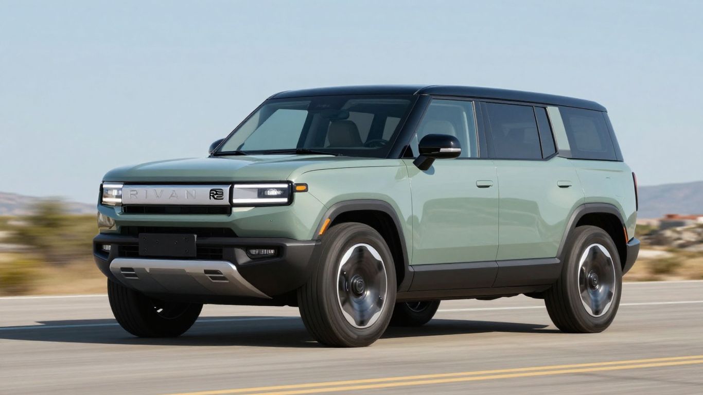 2026 Rivian R2 electric SUV exterior view.