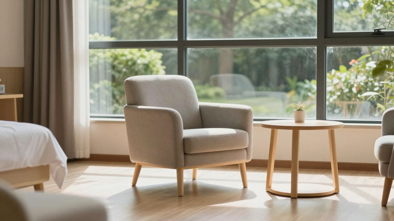 Peaceful room in Adelaide detox centre